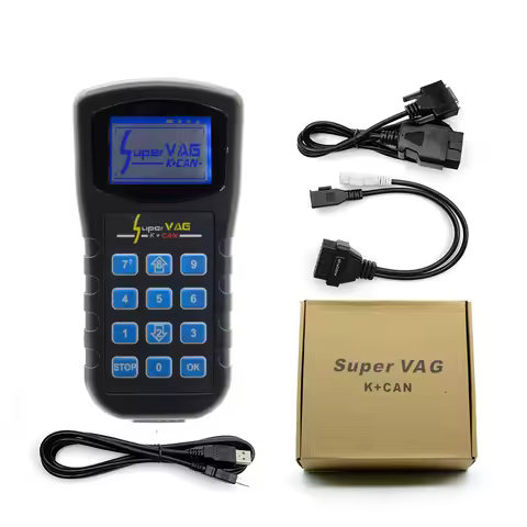 Super VAG K+CAN V4.8 Diagnosis + Mileage Correction + Pin Code Reader Super VAG K+CAN Plus with High