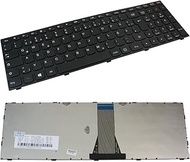 Original QWERTZ Laptop Keyboard German with Black Frame Compatible with Lenovo Ideapad PK131BJ2A05 P