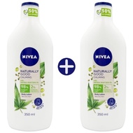 Nivea Naturally Good Hemp Seed Oil Body Lotion 1+1 350ml