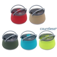 1L Portable Travel Kettle BPA-Free Camping Kettle for Travel Picnic for Hiking - [countless.sg]
