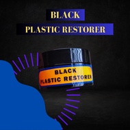 Black Plastic Restorer Wax