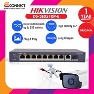 HIKVISION Network Switch DS-3E0510P-E 8-Port Gigabit Unmanaged PoE Switch 1 Gigabit RJ45 port 1 Giga