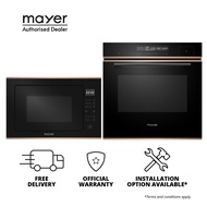 (Bulky) Mayer 72L Built-In Combi Steam Oven MMSO17-RG + 25L Built-In Microwave Oven with Grill MMWG3