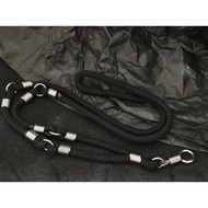 5 hooks 4mm Black Cord String Amulet men's necklace!