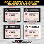 Mercedes-Benz AMG Car Windscreen Roadtax Decal Sticker