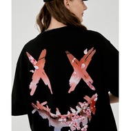 S-7XL Men T Shirt Oversized Cotton Trendy Fashion Short Sleeved Print Tshirt Plus Size Lelaki T-shir