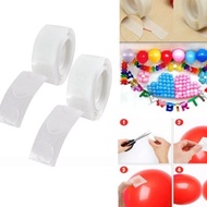 balloon glue decore Glue Point Clear Balloon Glue Removable Adhesive Dots Double Sided Dots