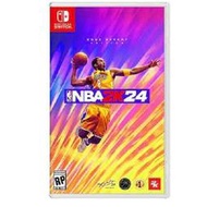 二手商品Switch遊戲NS 美國職業籃球 NBA 2K24 NBA2K24 中文版【板橋魔力】