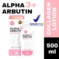 BARANG TERLARIS Body lotion Arbutin Collagen 3 Plus Whitening Body