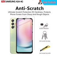 Tempered Glass Samsung A24 4G Screen Protector Handphone Clear