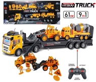 49cm Double Carriage Cargo Container Trailer Truck RC Radio Control RC