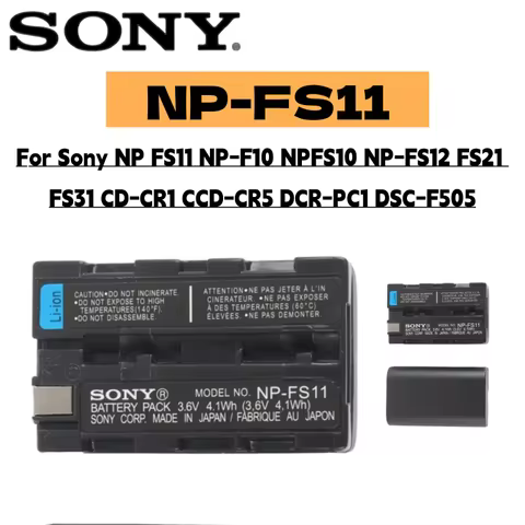 NP-FS11 NP-FS10 NPFS11 Camera Battery for Sony NP FS11 NP-F10 NPFS10 NP-FS12 FS21 FS31 CD-CR1 CCD-CR