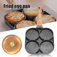 ♈☎4 Cup Egg Pan with Non Stick Aluminum Coating Frying Pancake Multi Purpose for Eggs Burgers