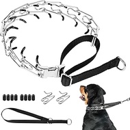 Mayerzon Martingale Dog Collar No Pull for Medium Large Dogs Husky Doberman, Adjustable Dog Walking 