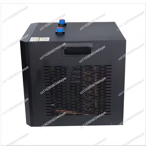 For Chiller Aquarium Water Cooler Compressor Refrigeration Unit Pure Titanium Heat Exchanger Seawate