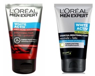 L'OREAL MEN EXPERT WHITE ACTIVE ลอรีอัลเม็น เอ็กซ์เพิร์ท ไวท์ แอ็คทีฟ โฟม 100 มล.