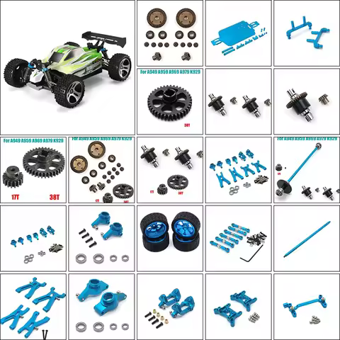 WLtoys A949 A959 A969 A979 A959-B A969-B A979-B RC Car Spare Parts Car Bottom A959-B-28 Upgrade Meta
