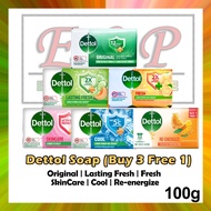 Dettol Bar Soap 100g x4's