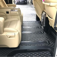 Toyota Vellfire &amp; Alphard 2.5 AGH30 (2015-Present) 6D PU Leather Car Floor Mat / Car Carpet