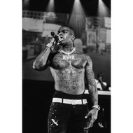 DaBaby Poster Wallpaper Wall Decor Hip hop Hiphop rapper Music Gift