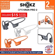 Shokz OpenRun Pro 2 MINI / OpenRun Pro 2 Open Ear Bone Conduction Bluetooth Headset