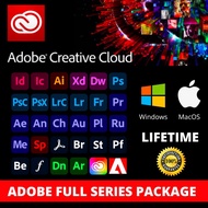 Adobe 2026-2021 Acrobat Illustrator Photoshop PremierePro AfterEffect InDesign Lightroom Audition fo
