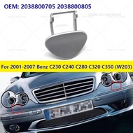 For 2001-2007 Mercedes-Benz C230 C240 C280 C320 C350, C32 AMG (W203) Headlight Washer Nozzle Cover C