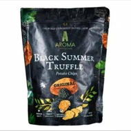 Aroma BLACK SUMMER TRUFFLE POTATO CHIPS ORIGINAL 100GR