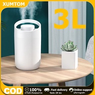 XUMTOM Air Humidifier H2O 3000ml Purifier Double Spray Design Smart Nano Steamer