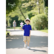 KINGPIN Fjord Blue Polo Shirt Cartelkids