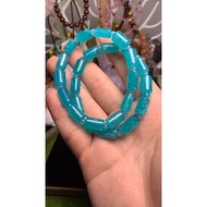 7.9-8mm 天河石手串 Natural amazonite bracelet（高级high grade）