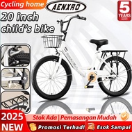 🔥AENXRD🔥Bicycle 20" basikal budak for Student Suitable for ages 8-12 Birthday gift【READY STOCK】