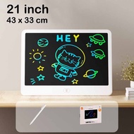 Dimoarch ไอแพดจอสีเขียนได้ 16นิ้ว ใหญ่ที่สุด กระดานวาดรูปของเด็ก กระดานเขียนลบได้ lcd ไอแพดของเล่น