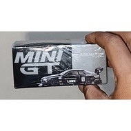 Mini GT 844 Nissan LB-ER34 Super Silhouette Skyline Black LBWK
