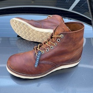 ส่งฟรี 8.5Us 26.5cm 🇺🇸 รองเท้า Redwing รุ่น 9111 Round Toe Boots Made in USA Pre-owned Authentic