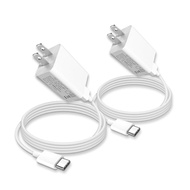 2 Pack Security Cameras Charger USB A to Type C Cord Fit for EufyCam 3 S300/3C S300C/3E/S3 Pro S330/