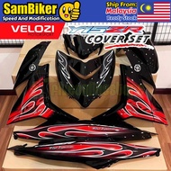 Coverset Y15ZR V1-V2 ORIGINAL VELOZI Cover Set Sticker Tanam EXCITER RC FIRE JUPITER MONSTER MOVISTAR SNIPER 46 VIETNAM