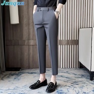 Junqun Pants For Men Summer high-end gurkha pants seluar slack lelaki Drapey feeling korea pant VP06