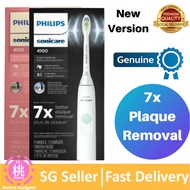 Philips Sonicare 4100 / 5100 / 5611 Power Toothbrush, Rechargeable Electric Toothbrush with Pressure
