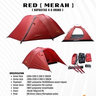 TENDAKI TENDA DOME JAVA 4 LIGHT | ARUNDAYA 4+ AIR | FRAME ALLOY-HikeZone
