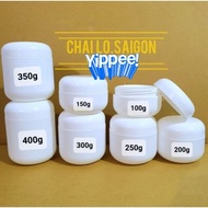 New model body cream jar 100g, 150g, 200g, 250g, 300g, 350g, 400g cosmetics (WITH LINING LID)