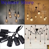 6 or 10 Heads with Wire Each Pendant Light Modern Retro Hanging Lamp Fixtures Spider Ceiling Lamp Fi