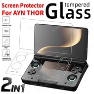 2in1 For AYN THOR Screen Protector Anti-scratch THOR Flip Dual Screen Game Console HD Full Screen Te
