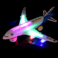 45cm airbus A380 aircraft Lights Sounds moving 360° eletric Aeroplane Toys Kapal Terbang Toys