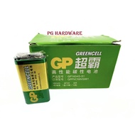 GP Greencell Carbon Zinc Battery @ 9V