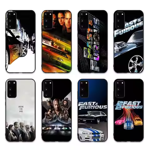 Movie F-Fast And F-Furious Phone Case For Samsung S 24 Fe 25 Ultra Plus 20 Lite 21 30 22 23 24 22 Ul