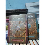 Al Quran Al Karim A5 21 x 15 cm Word Translation, Mushaf Word Translation Al Karim A5