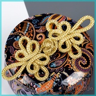 JoJo Gold Wire Chinese Cheongsam Button Dragonfly Knot Fastener Closures