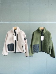 🌟品質保障🌟CANADA GOOSE 加拿大鵝 Simcoe 女士黑標羊毛拉鍊毛衣夾克