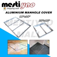 12”x12” 18”x24” Aluminium Manhole Cover/Tiling Work/Penutup Manhole/Penutup Mosek